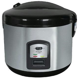 Cuiseur À Riz Adler Acier Inoxydable 1,5 L Et Fonction Maintien Au Chaud