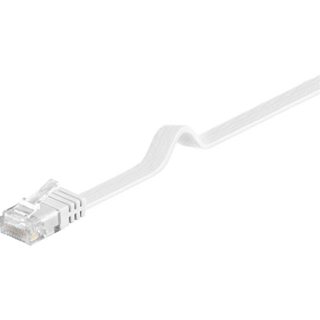 Cable Reseau Ultraplat Microconnect Cat6 Utp - 1 M Blanc U/utp (utp)