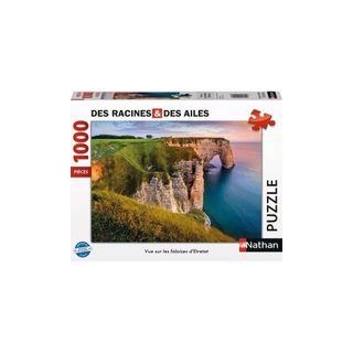 Puzzle 1000 Pièces Des Racines Et Des Ailes Papier Multicolore 70x50 Cm Nathan