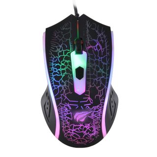Gamenote Hv-ms736 Souris Gamer 4 Boutons, 1200 Dpi, Optique, Filaire Usb, Led