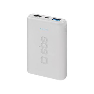 Sbs Tebb5000pocw Banque D'alimentation Électrique Lithium Polymère (lipo) 5000 Mah Blanc