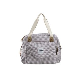 Beaba Sac À Langer Geneve Ii Textile Matelassé Gris 44 X 30,5 X 26 Cm