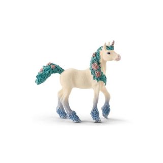 Schleich - Licorne Aux Fleurs, Poulain - 70591