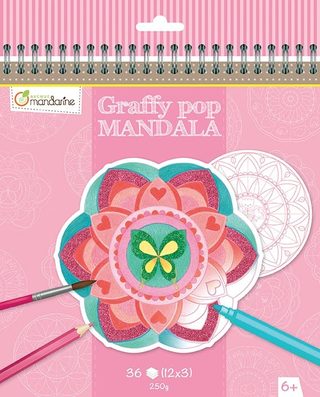 Clairefontaine Graffy Pop Mandala, Fille