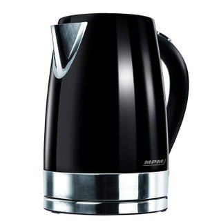 Bouilloire Électrique Sans Fil En Acier Inoxydable, 1,7 Litres, Sans Bpa Mpm Mcz-58/c Noir 2200w