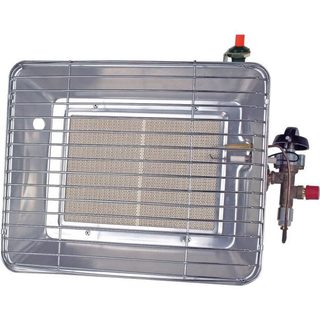 Chauffage Infrarouge Mobile Gaz Propane Rothenberger 2,7-4,2 Kw Gris Acier 37 X 28 X 13 Cm