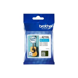Cartouche D'encre Brother Lc421 Xl Cyan