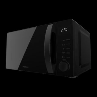 Cecotec Micro-ondes Avec Grill Proclean 5105 Black. 700w, 20l, Technologie 3dwave, Grill, 5 Niveaux De Puissance, Minute