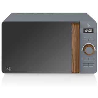 Micro-ondes Digital 20l Design Moderne Nordic Swan Sm22036gryneu Gris 800w