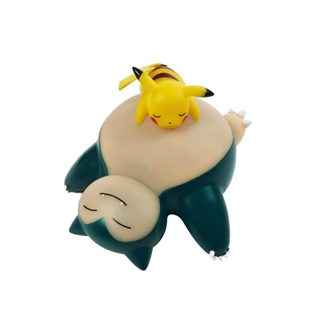 Figurine Teknofun Pokémon Snorlax Et Pikachu 3d Lampe Led