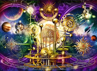 Ravensburger Puzzle Golden Solar System - 500 Pièces Carton