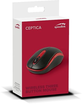 Speedlink Ceptica Souris Bureau Ambidextre Rf Sans Fil Optique 1600 Dpi