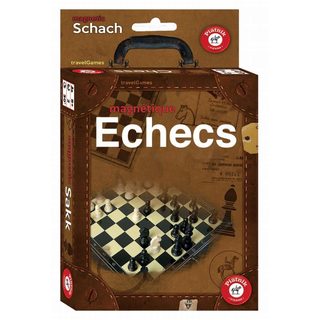 Piatnik Jeu D'échecs Magnétiques Échiquier Pliable Multicolor Plastique