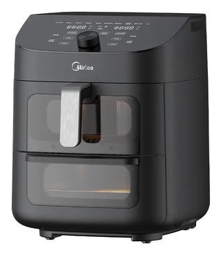 Midea Mad1100dadk Friteuse Double 11 L Autonome 1700 W Friteuse D’air Chaud Noir