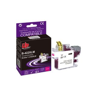 Cartouche Encre Uprint Compatible Brother Lc422 Xl M Magenta