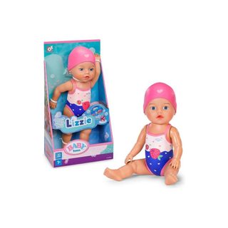 Poupée Nageuse Baby Born Lizzie Imperméable 30 Cm Multicolore