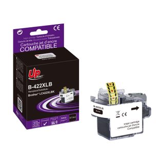 Cartouche Encre Uprint Compatible Brother Lc422 Xl Bk Noire