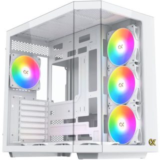 Boitier Sans Alimentation - Cubi Ii Arctic - Cube - Format E-atx - Blanc