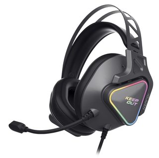 Keepout Hxpro+ Casque Avec Fil Arceau Gaming Usb Type-a Noir
