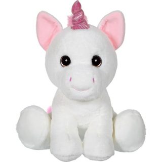 Peluche Licorne - Puppy Eyes Pets 40 Cm - Blanc - Pour Enfant Des La Naissance