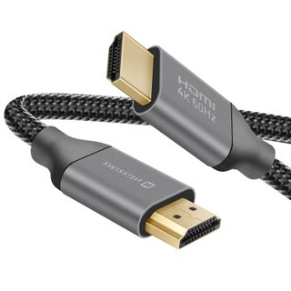 Câble Vidéo Hdmi Vers Hdmi 2.0 60hz Avec Cordon 2 M Ultra Hd / Transfert En 4k Noir Swissten