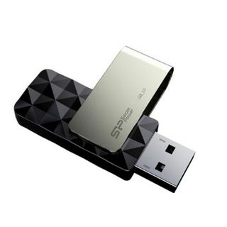 Clé Usb Silicon Power Blaze B30 Noir Noir/argenté 256 Gb