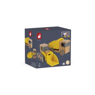 Jouet En Bois Janod Bolid Camion Benne Et Pelleteuse