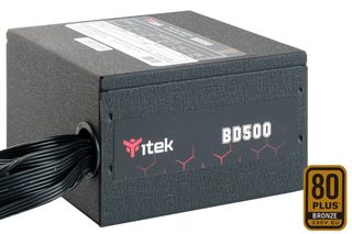 Itek Bd500 Unité D'alimentation D'énergie 500 W 24-pin Atx Atx Noir
