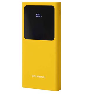 Powerbank 10 000mah Usb Qc Out Et Usb-c Pd In/out Avec Micro-usb In Jaune Forever