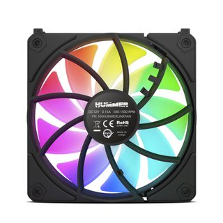 Nox Hummer Nxhummerelinkbk Système De Refroidissement D’ordinateur Boitier Pc Ventilateur 12 Cm Noir 1 Pièce(s)