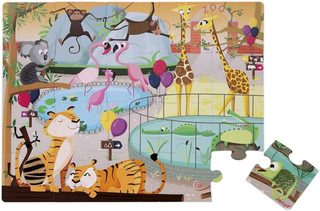 Puzzle Juratoys-janod Puzzle Tactile 65 X 50 Cm Multicolor Carton