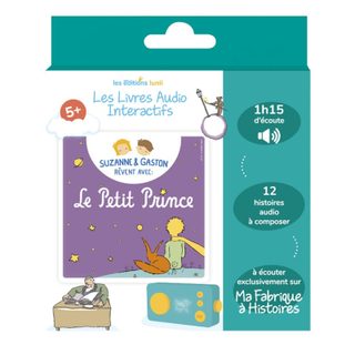 Conteuse D’histoires Lunii Coffret Album Suzanne Et Gaston Rêvent Avec Le Petit Prince