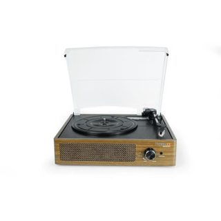 Platine Vinyle Retro Tx-186 - Phono, Bluetooth, Aux In, Usb - Haut-parleurs 2 X 3 W - 3 Vitesses 33, 45, 78 Tr/min