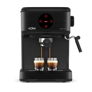 Machine À Expresso Solac Comptoir Black Ground Coffee 2 Tasses