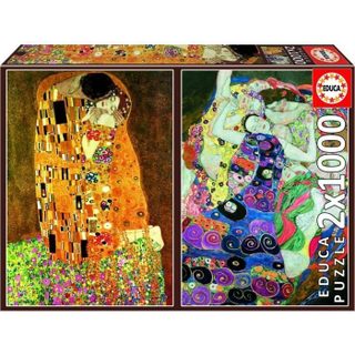 Educa - 18488 - 2x1000 Gustav Klimt