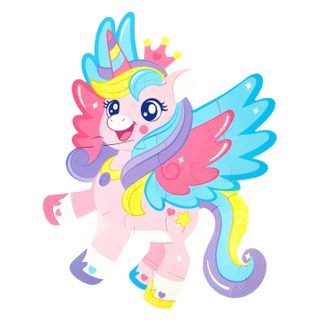 Puzzle En Mousse Unicorne - 36 Pièces De Jouets Éducatifs Pour Enfants