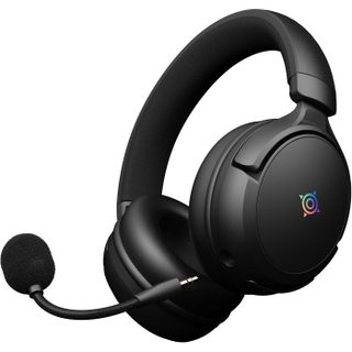 Casque Gamer Sans Fil - Atlas - Micro Amovible - Led Rgb - Noir