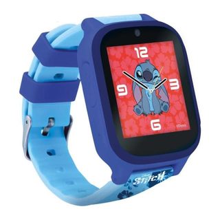 Montre Éducative - Hi Tech - Stitch - Cadrans Personnalisables, 5 Jeux Interactifs