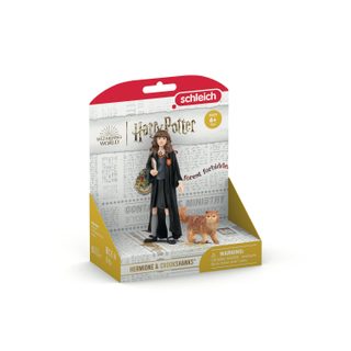 Figurine Hermione et Pattenrond SCHLEICH