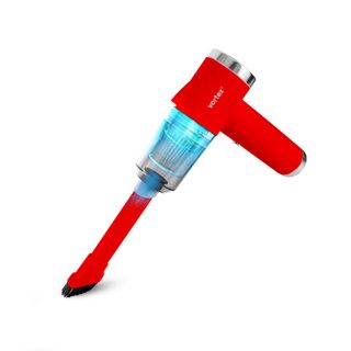 Vortex - Crc90 Red - Aspirateur À Main Sans Fil Pliable Avec Led Et Accessoires