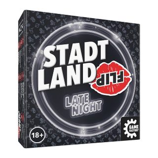 Game Factory Stadt Land Flip Late Night 10 Min Jeu De Cartes Stratégie