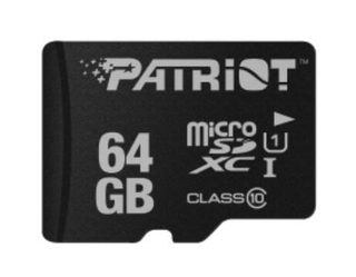 Patriot Memory Psf64gmdc10 Mémoire Flash 64 Go Microsdxc Uhs-i Classe 10