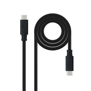 Câble Usb-c Nanocable 10.01.4102 Noir 2 M