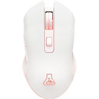 Souris Gamer Sans Fil Kult Helium Rgb 6400 Dpi 6 Boutons Blanc