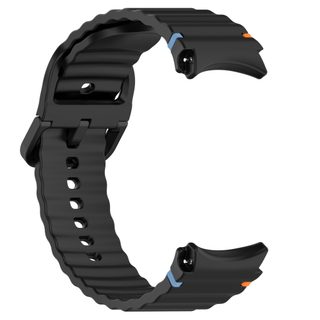 Bracelet En Silicone Pour Samsung Galaxy Watch 7 Black