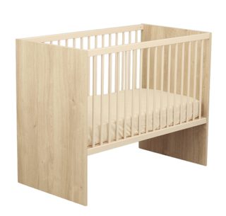 Lit Bébé Sauthon Paloma 120x60 Marron Hêtre