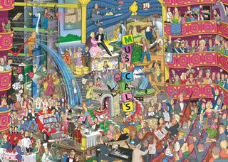 Heye Puzzle Best Of Musicals 1000 3hkg.