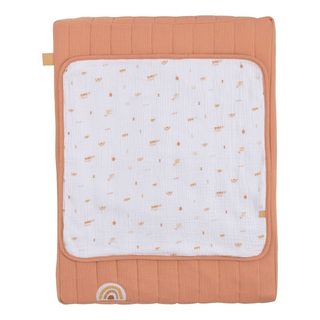 Matelas À Langer Sauthon 52 X 68 X 6 Cm Serviette Incluse Orange Coton