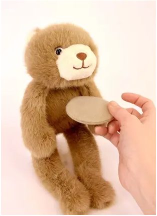 Peluche Histoire D'ours Podcolle 30 Cm Multicolor Textile