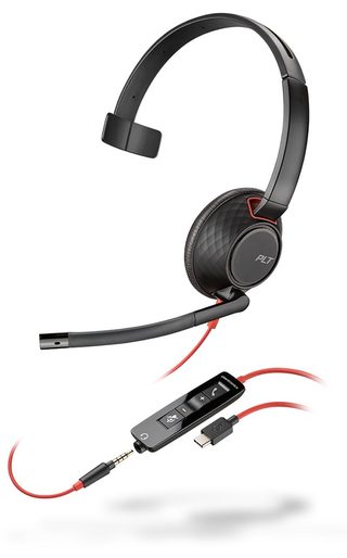 Poly Blackwire 5210 Casque Avec Fil Arceau Bureau/centre D'appels Usb Type-c Noir